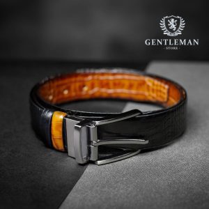 K001b | kožni kaiš sa dva lica | 2 u 1 BOND