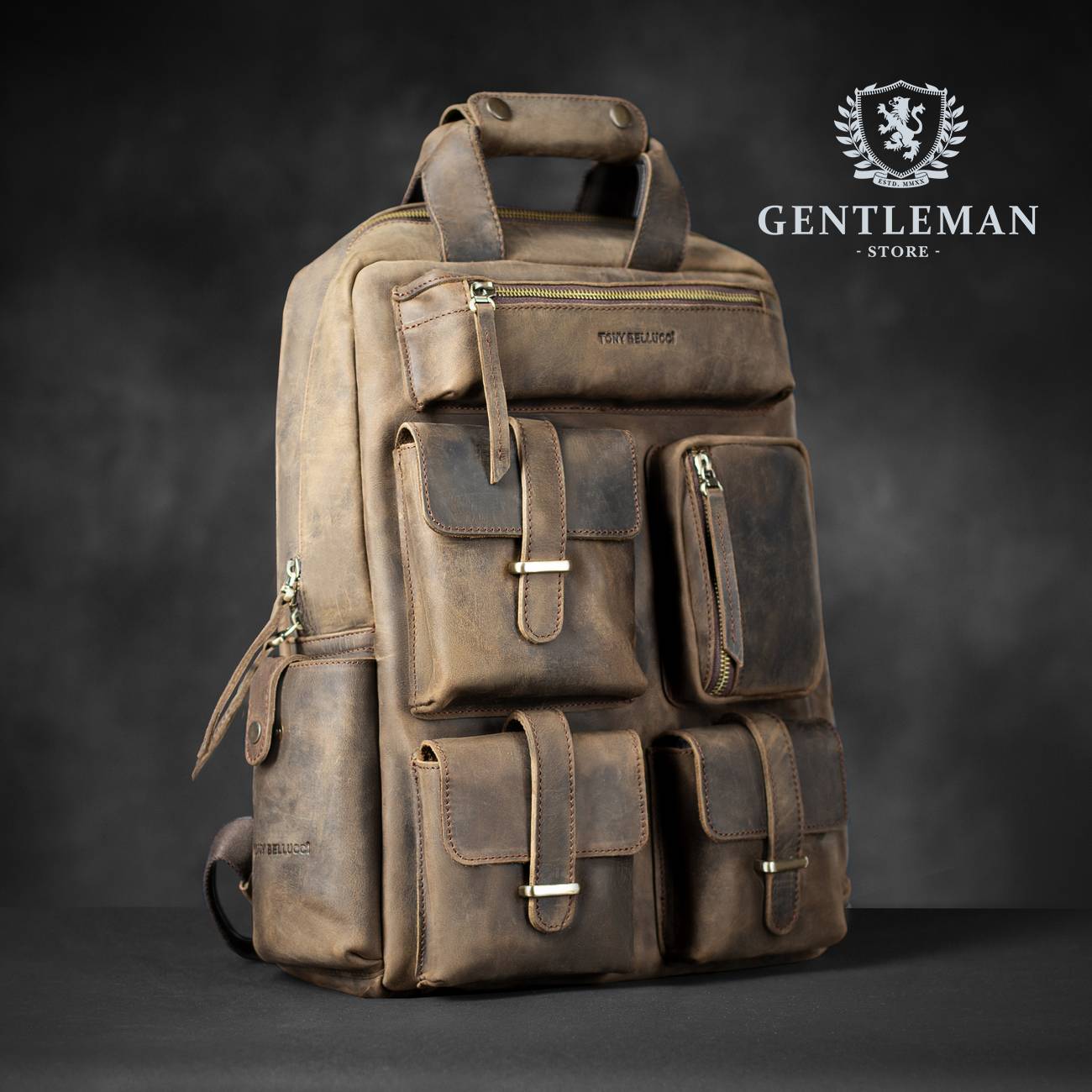 T0314 | kožni ranac Tony Bellucci