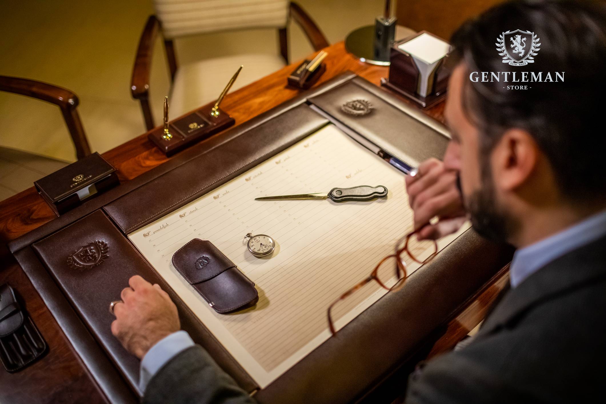 KP03 | kožni držač vizit kartica Gentleman - Слика 13