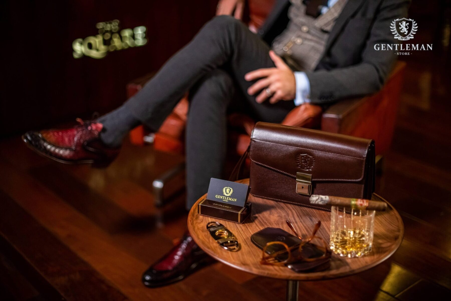 KP03 | kožni držač vizit kartica Gentleman - Слика 14