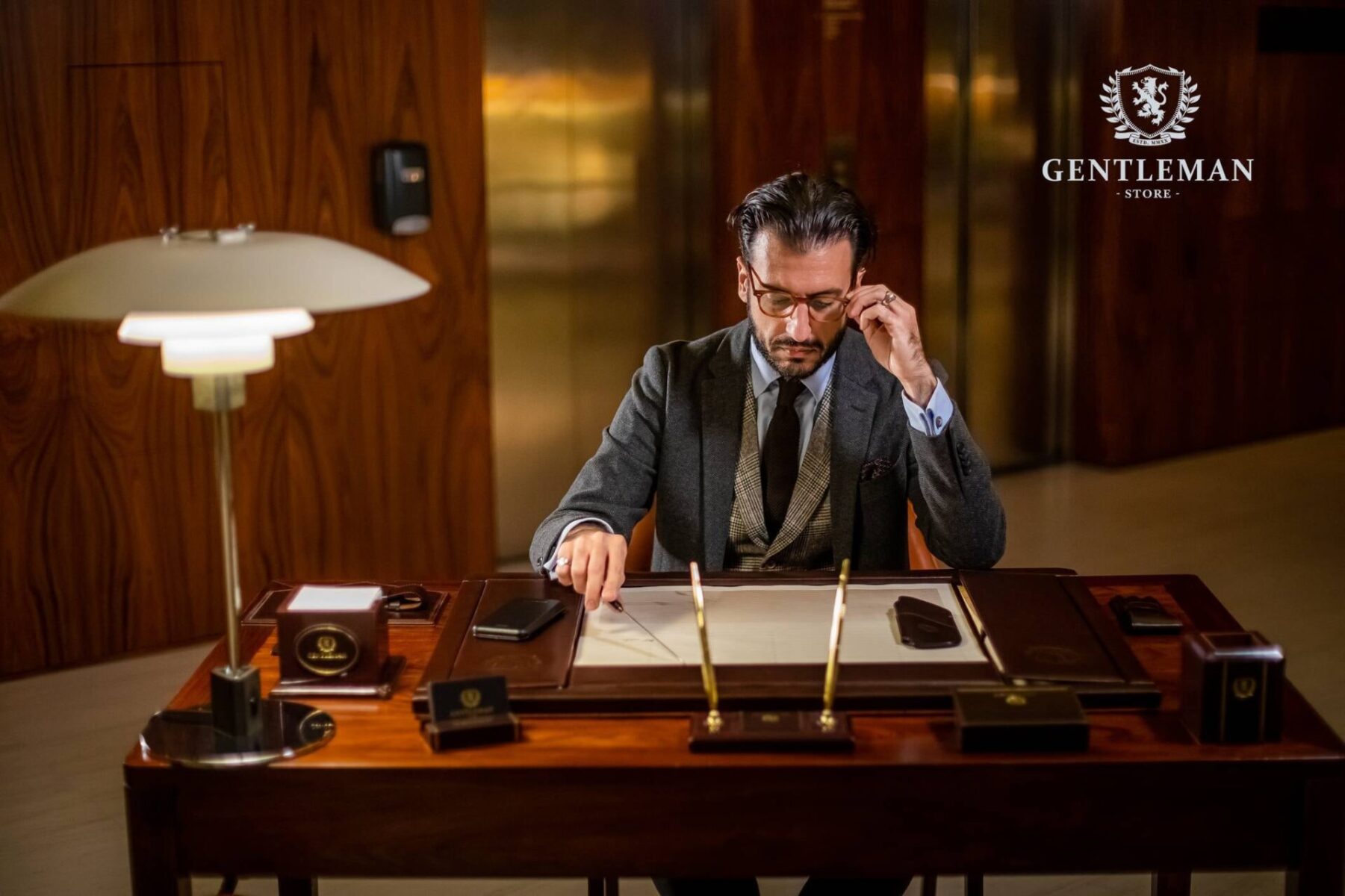 KP03 | kožni držač vizit kartica Gentleman - Слика 15