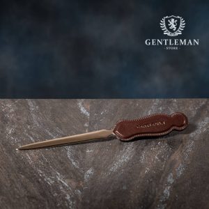 KP08 | kožni nož za pisma Gentleman