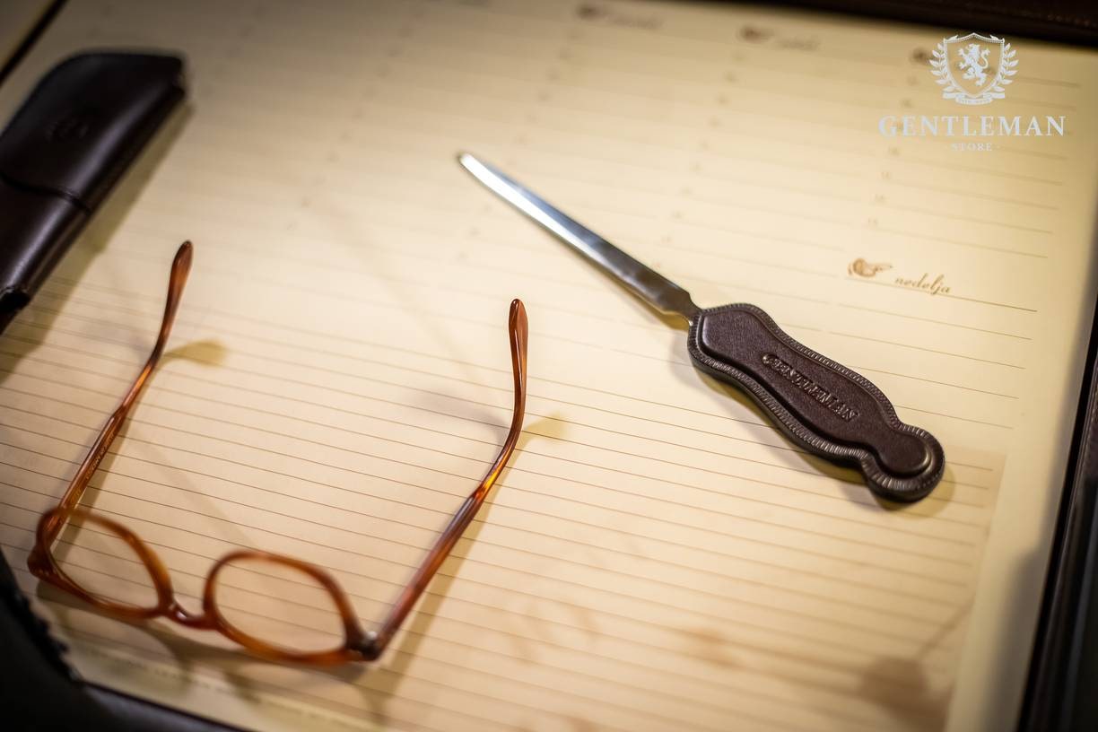 KP08 | kožni nož za pisma Gentleman - Слика 6